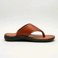 AmburLeather.in Ambur Leather Cholan Walk Sandals - 7, Tan