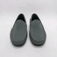 Tommy Hilfiger Royale Drive Premium Suede Leather Loafers, Cement Grey - 6