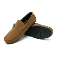 Tommy Hilfiger Royale Drive Premium Suede Leather Loafers, Dark Tan - 6