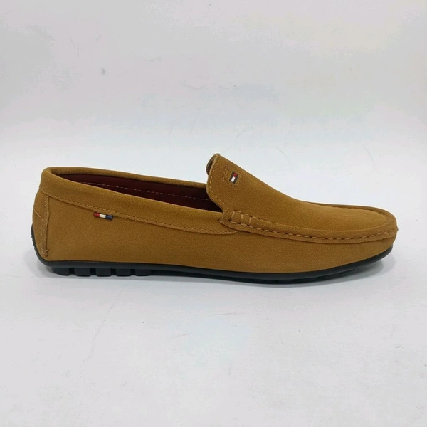 Tommy Hilfiger Royale Drive Premium Suede Leather Loafers, Lite Tan - 8