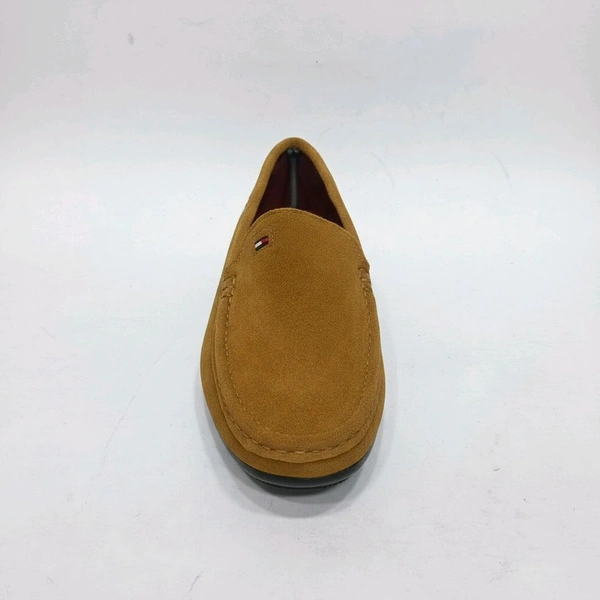Tommy Hilfiger Royale Drive Premium Suede Leather Loafers, Lite Tan - 8