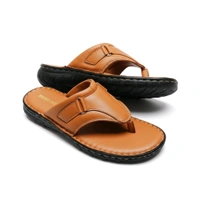 AmburLeather.in Ambur Leather Pandiyan Pride Sandals - 8, Tan