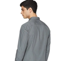 Allen Solly Men's Plain Slim Fit Casual Shirt - 44