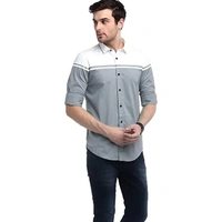 IndoPrimo Men's Classic Fit Casual Shirt - S