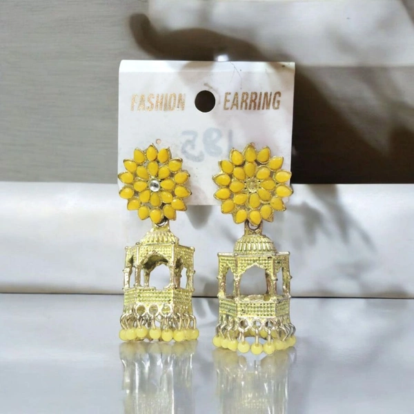 Beautiful Jhumka Earrings for Women & Girls | Traditional Ethnic Jewelry for Weddings, Parties & Festive Occasions 