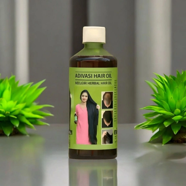 Adiwasi Hair Oil Original, Adibasi Nilambhari Herbal Kesh Oil, Adiwasi Nilgri Kesh Oil Original, Hair Oil For Hair Fall Control-250ml pack of 1