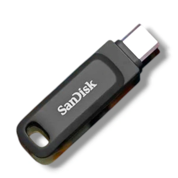 SanDisk Ultra Dual Drive Go Type-C 64GB, OTG, Upto 400MB/S,usb3.2_gen_1 Pendrive, Black, 5Y Warranty (SDDDC3-128G-I46PD)