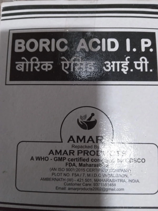 Boric Acid I.p