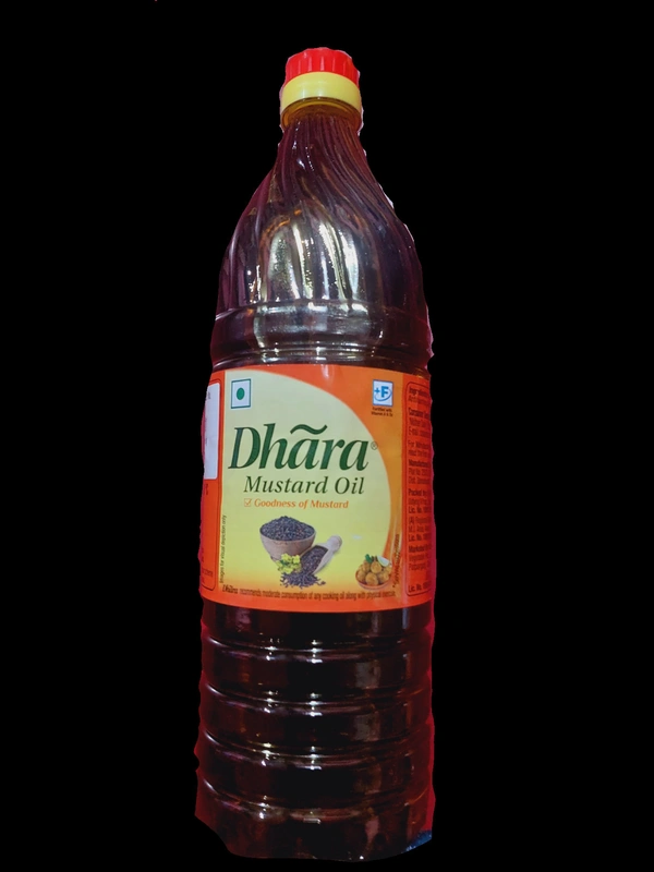 Dhara Mustard Oil 1 L × 12 Bottle