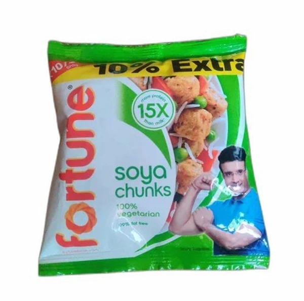 Fortune Soya Chunks 40 gm × 40 Pouch - Set Of 15 Bundle