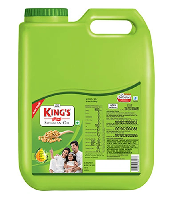 King Refined Soyabean Oil 15 L Jar