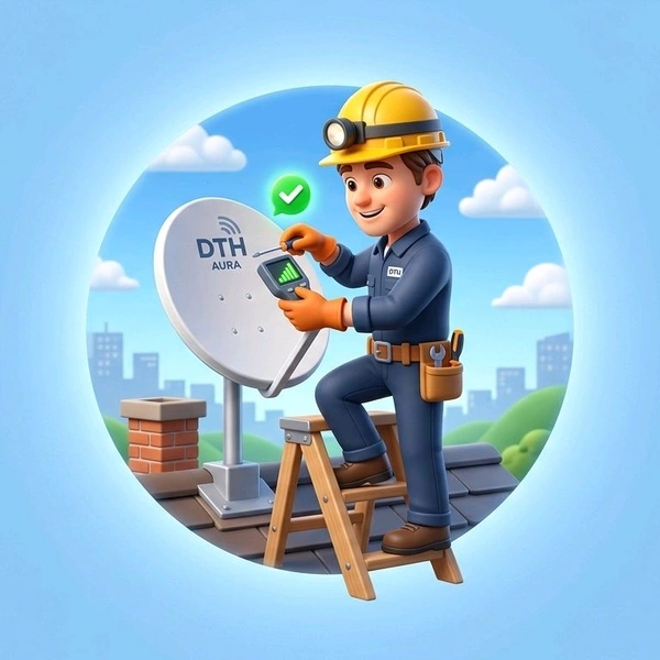 Dish Antenna Setup Technician