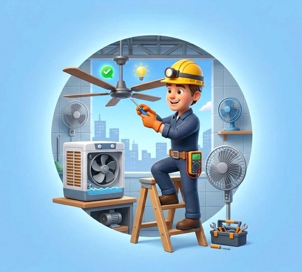 Cooler & Ceiling Fan Repair Technician