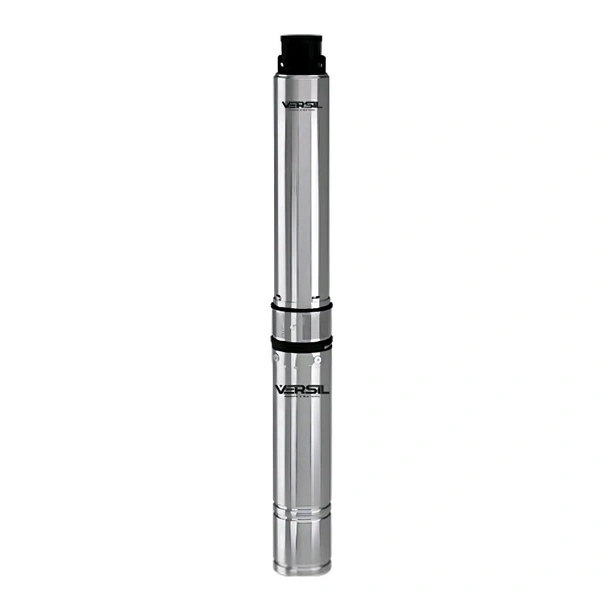 Versil Pumps & Motors 1.5 HP 21-Stage Submersible Water Pump | Low Voltage, High Pressure Motor