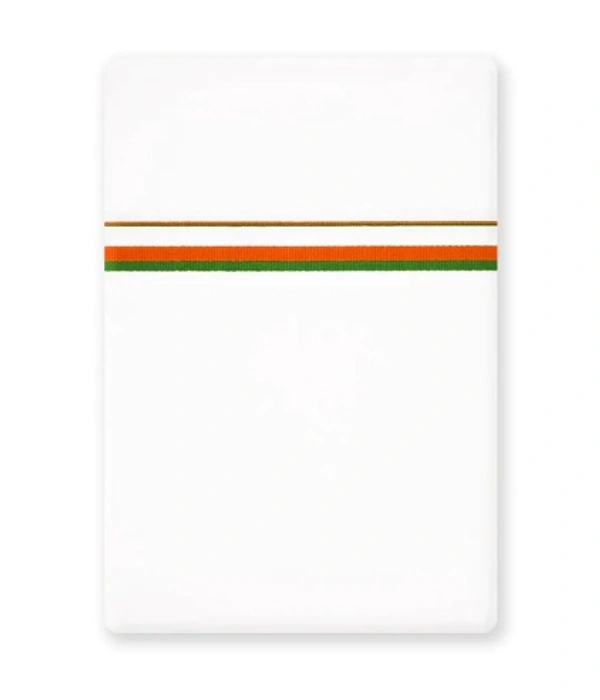 BJP Border Cotton Party Dhoti - 1.90 Mtr