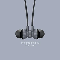FINGERS  FC-Chic Pro Bluetooth Wireless in Ear Neckband Earphone with Built in Mic (Rich Grey)
