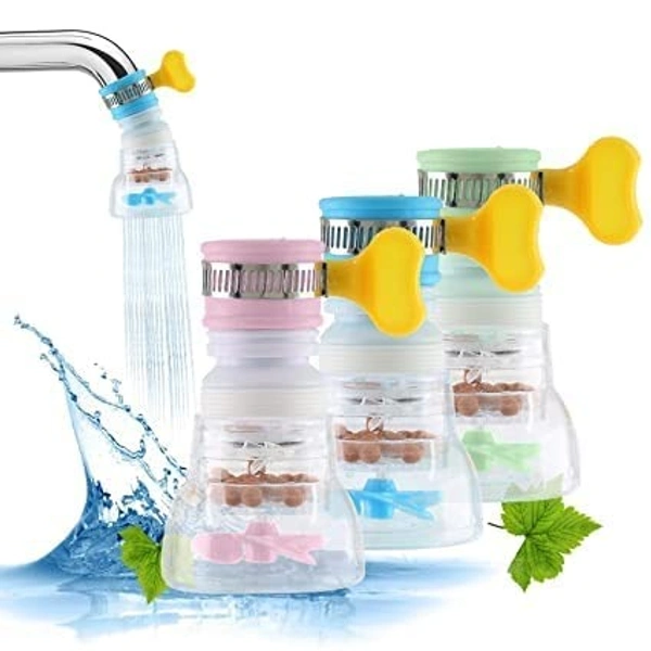 Kitchen Tap Extension Flexible Anti Splash Water Saving Movable Sink Faucet Expandable Water Tap Filter Shower Head Rotatable Nozzle Adapter Tap Extender for Kitchen Sink Tap