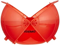 Plastic Drainer/Colander with lid - Red