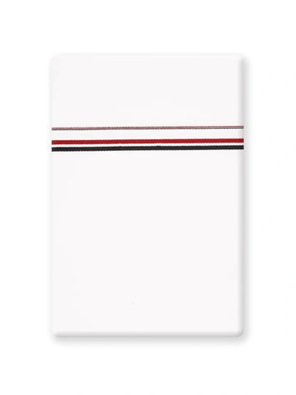 AIADMK Border Cotton Party Dhoti - White, 1.90 Mtr