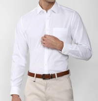 Cool Cotton White Shirt - White, 36, H/S