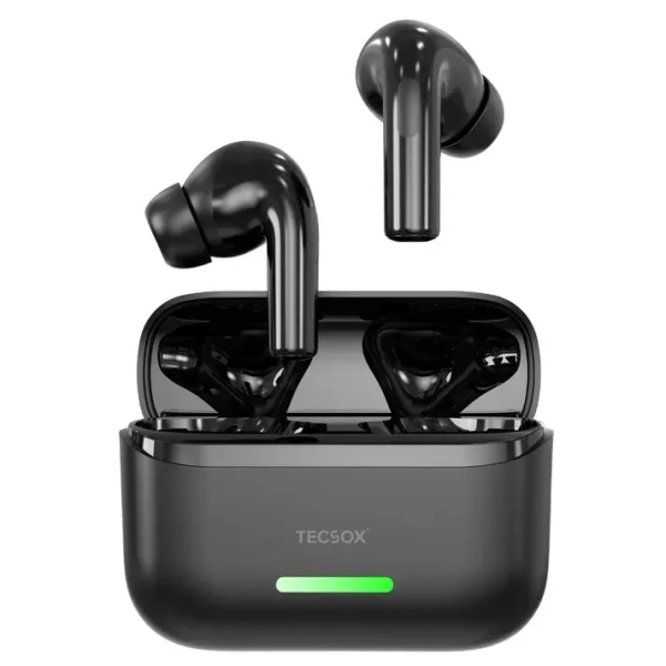TecSox TECSOX Bullet T41 Wireless Earbuds – 30H Playtime, Deep Bass, 13mm Drivers, Crystal Clear Sound