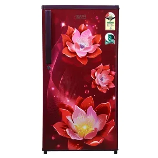 Croma 183 Litres 2 Star Direct Cool Single Door Refrigerator with Anti-Fungal Door Gasket ( Rosalind Wine)