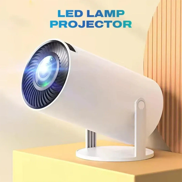 Tecsox Luma Led Projector | 4K Video | Android 11 | 180 Rotatable