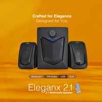 FINGERS Eleganx 2.1 Multimedia Speaker – Classic Black