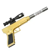 PUBG Sniper Rifle Gun Styled Gel Pen With Light (1 Piece)