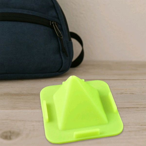 Four-Sided Pyramid Shape Mobile Stand