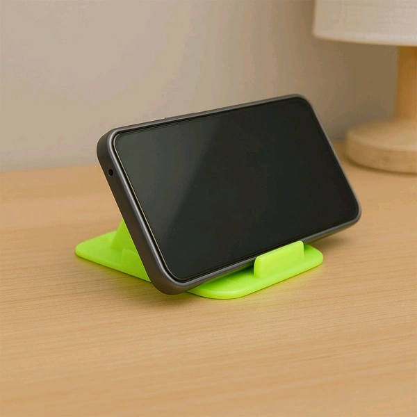 Four-Sided Pyramid Shape Mobile Stand