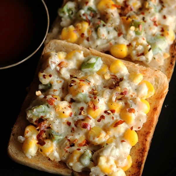 Corn Chilli Bread 