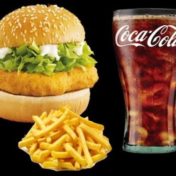 Paneer Burger Meal  - Meal