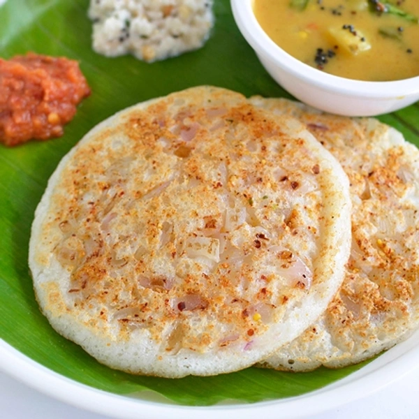 Tomato Onion Uttapam 