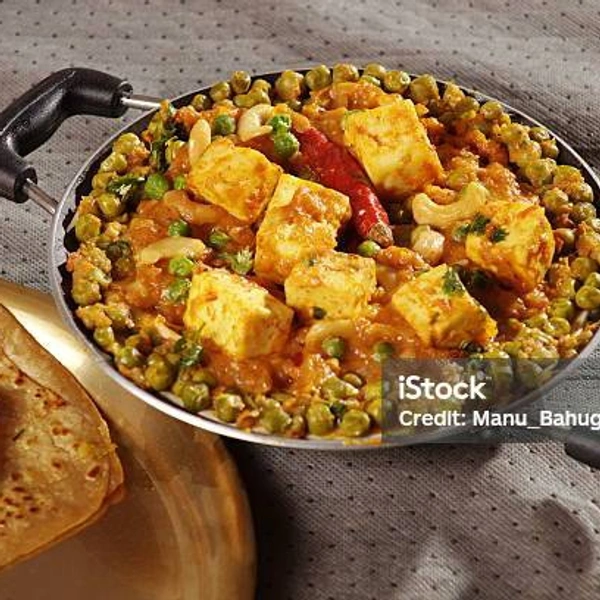 Matar Paneer - Full