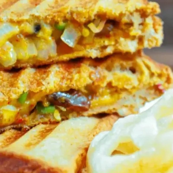 Corn Masala Sandwich 