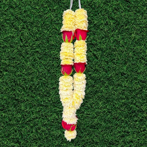 White And Red Mala
