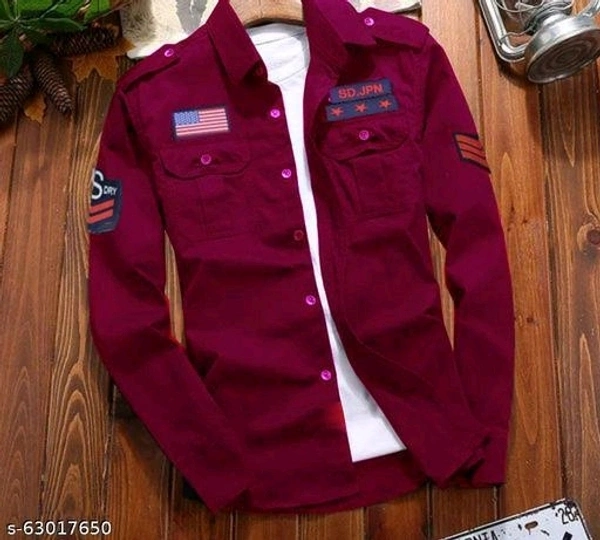Cargo Shirts For Men's - L