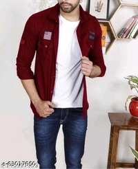 Cargo Shirts For Men's - L