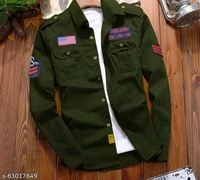 Cargo Shirts For Men's - L