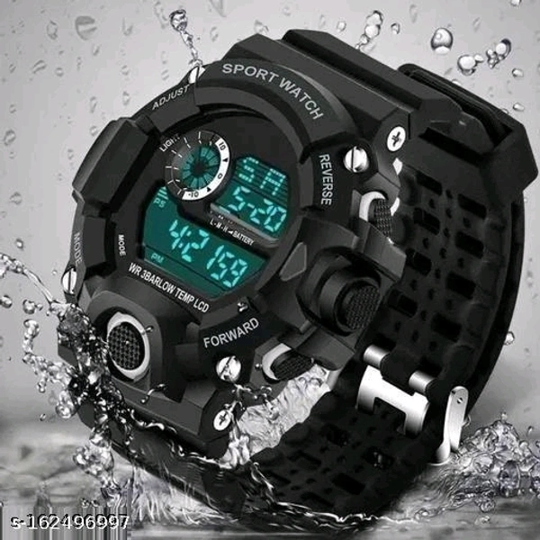 Stylish Men Waterproof Watch - Free Size