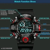 Stylish Men Waterproof Watch - Free Size