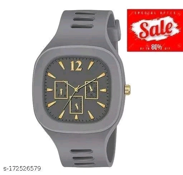 Stylish Men's Digital Watch - Free Size