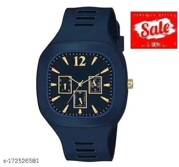 Stylish Men's Digital Watch - Free Size