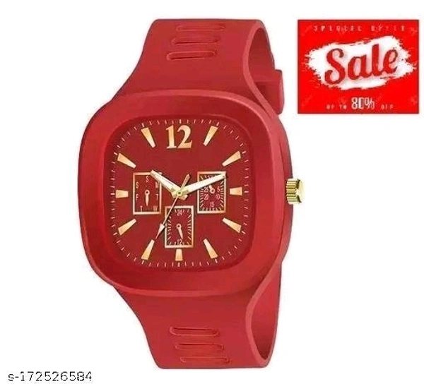 Stylish Men's Digital Watch - Free Size