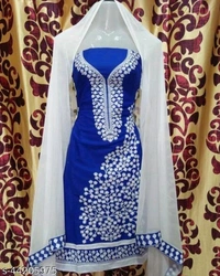 Women Yellow Geometric Embroidered - Un stitched