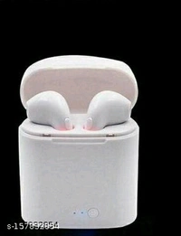 i7s Twins Bluthoot Headphones - Black, (Free Size)