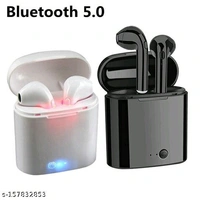 i7s Twins Bluthoot Headphones - White