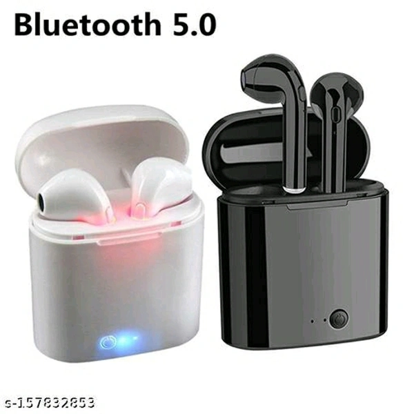 i7s Twins Bluthoot Headphones - White