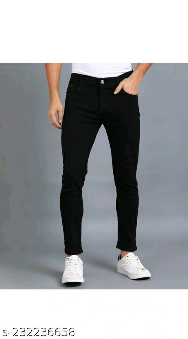 Stylish Mens Jeans - Black, (28 30 32)